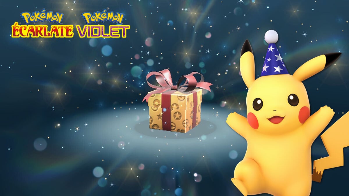 Codes Cadeaux Mystères de Pokémon Écarlate et Violet
