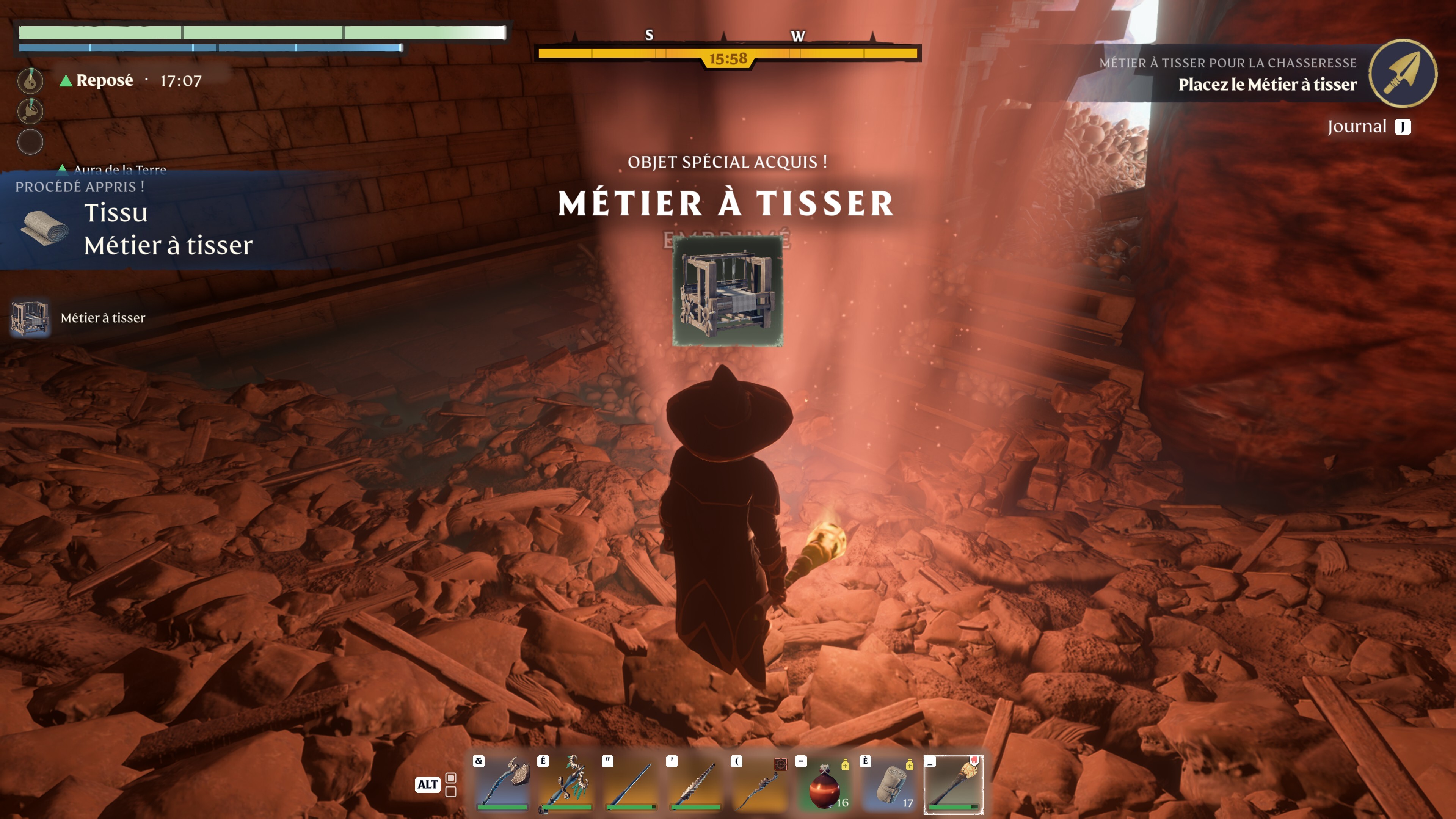 Métier à tisser Enshrouded Où le trouver dans Lapis de l