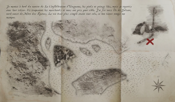 Skull and Bones : Où trouver les cartes au trésor récentes et comment