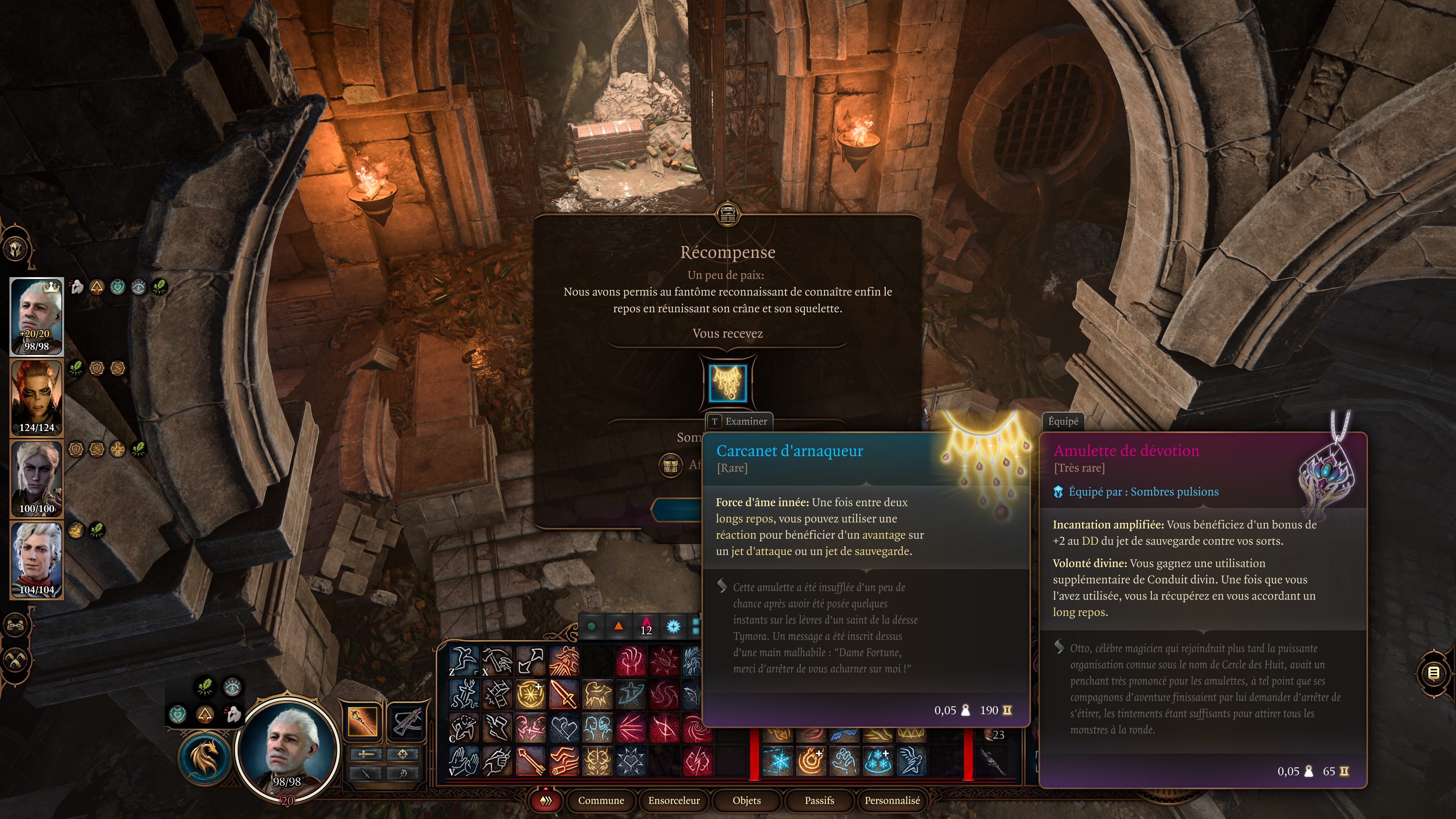 Squelette de Sarihn Baldur