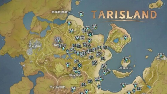 Carte interactive Tarisland : la map complète pour tout trouver en 1 clic sur le mmo