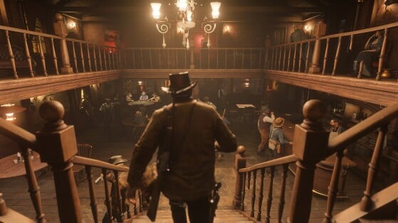 'Ce n'est pas scripté, n'est-ce pas ?', ce joueur de Red Dead Redemption 2 assiste à une scène tellement ridicule qu'il a du mal à y croire