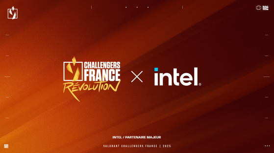 Intel poursuit son engagement avec VALORANT Challengers France: Révolution et devient Partenaire majeur pour 2025 !