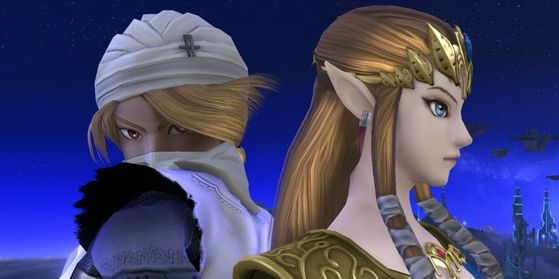 Sheik à gauche, Zelda à droite - Zelda : Breath of the Wild