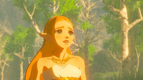 La princesse dans Breath of the Wild - Zelda : Breath of the Wild