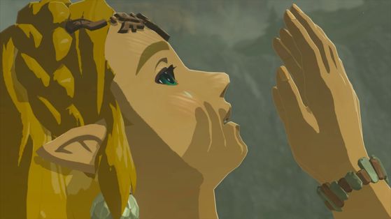 La princesse dans Tears of the Kingdom - Zelda : Breath of the Wild