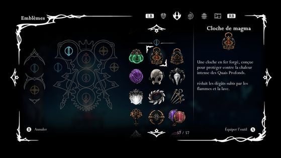 Cloche de magma - Hollow Knight : Silksong