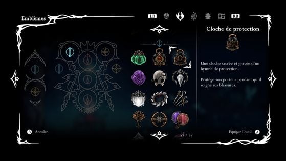 Cloche de protection - Hollow Knight : Silksong