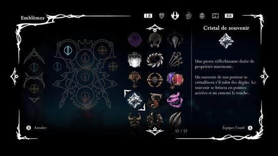 Cristal de souvenir - Hollow Knight : Silksong