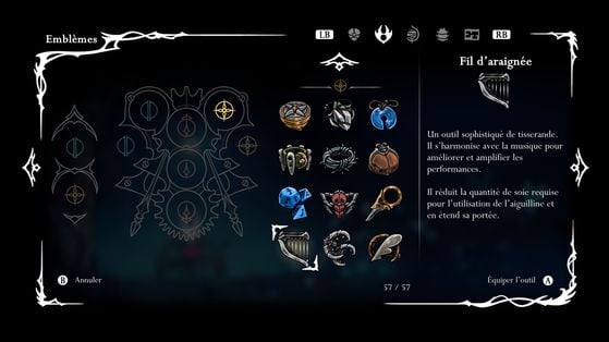 Fil d'araignée - Hollow Knight : Silksong