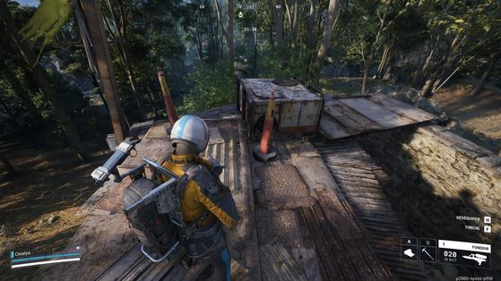 Le toit de la structure où interagir - Arc Raiders