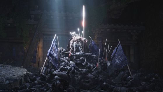 Énigme du Mur Where Winds Meet : Comment finir la quête Échos d'Anciennes Batailles