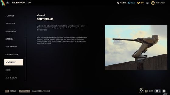 Sentinelle - Arc Raiders