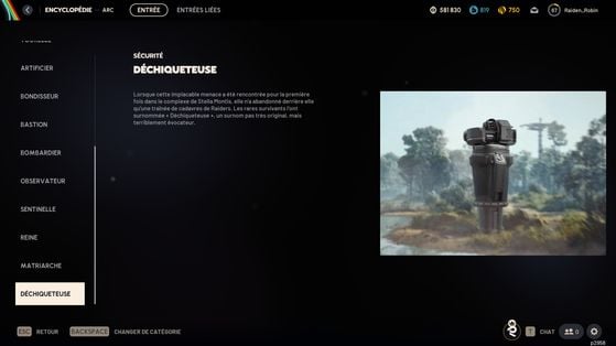 Déchiqueteuse - Arc Raiders