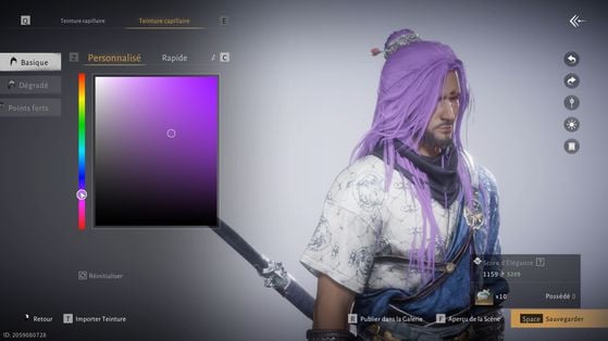 Couleur de cheveux Where Winds Meet : Comment la changer dans la personnalisation de l'apparence