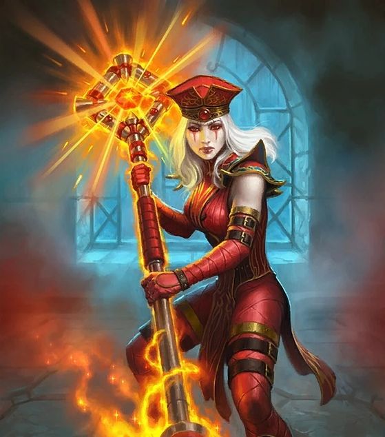 Sally Blanchetête dans Hearthstone - World of Warcraft