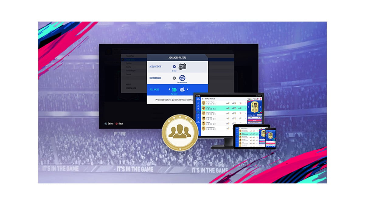 FIFA 19：網頁應用程式和配套應用程式