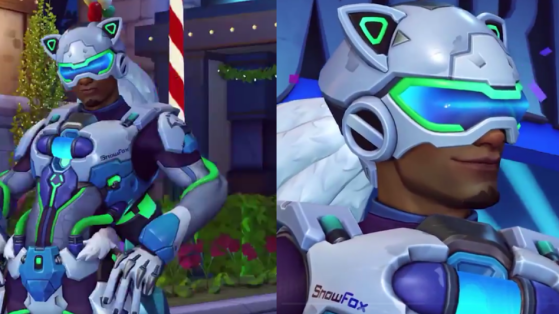 Overwatch Féerie Hivernale 2018 : skin Noel Arctic Fox Lucio