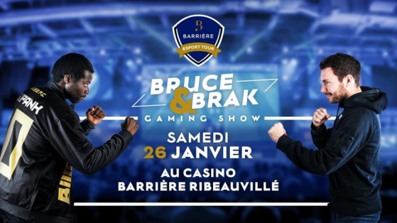 Barrière eSport Tour Ribeauvillé : Bruce et Brak Gaming Show