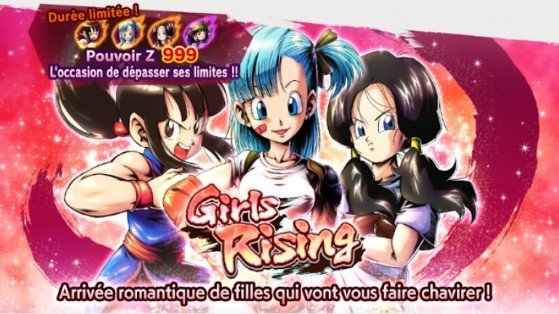 Le tirage de Saint Valentin Girls Rising sur Dragon Ball Legends