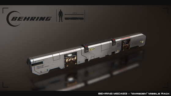 Lance-missile de taille 4 pour 2 missiles taille 3 - Star Citizen