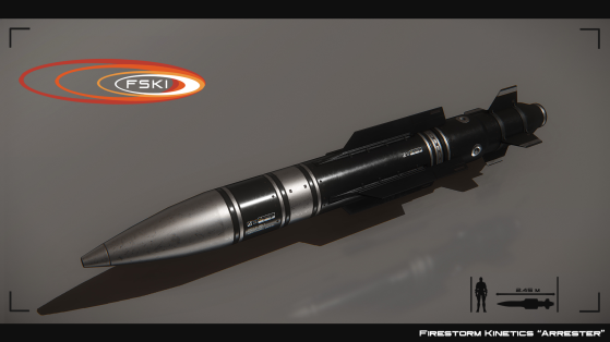 Arrester III, missile de taille 3 à guidage optique - Star Citizen