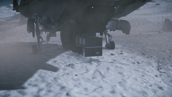 Le Mustang Alpha est équipé d'un port utilitaire de type cargo à l'arrière - Star Citizen