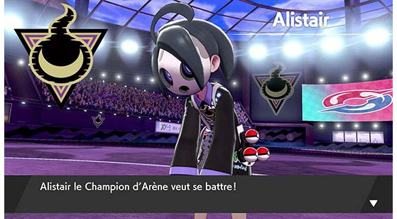 Championne Alistair, version Bouclier - Pokémon Épée et Bouclier