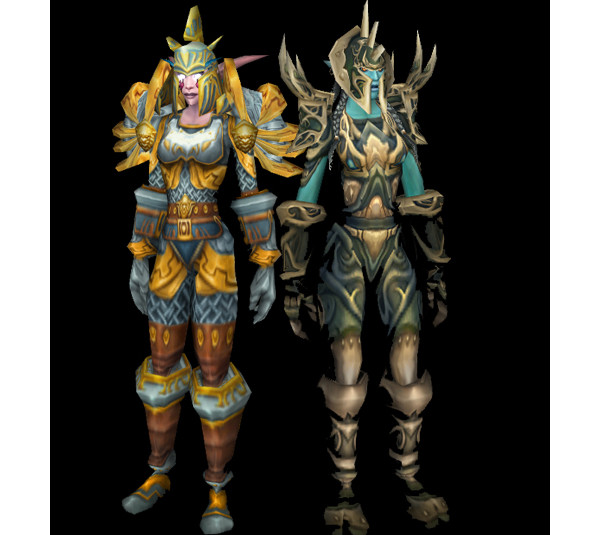 WoW Classic Sets d armure PvP Rang 12 et 13 du Chasseur Millenium