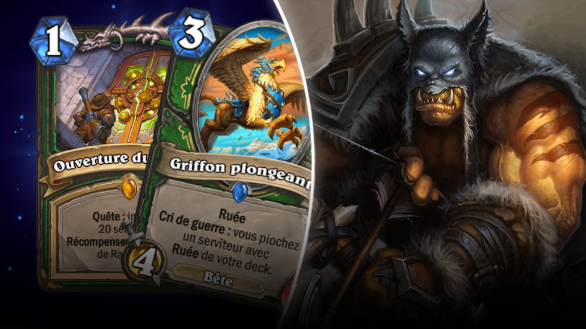 Hearthstone deck Chasseur Qu te Millenium