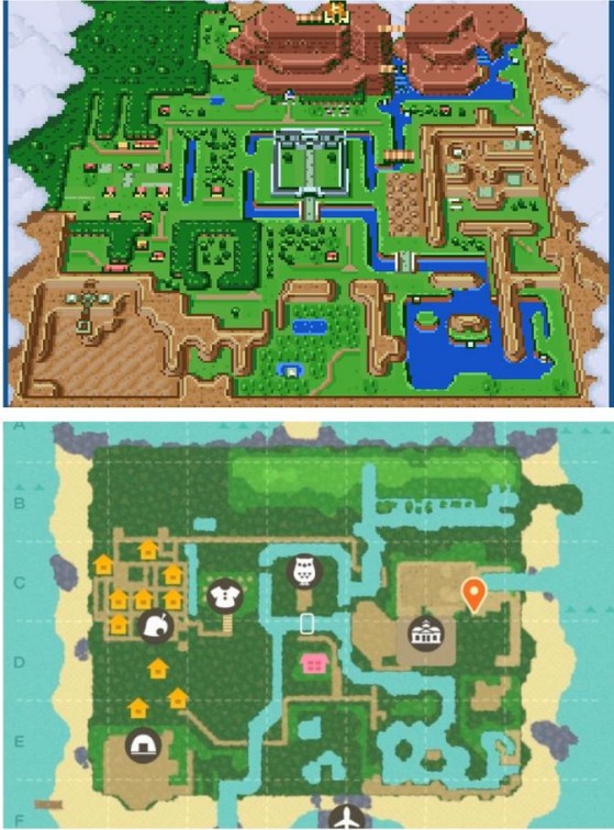 L'île d'Hyrule de Link To The Past dans Animal Crossing par VaynMaanen - Animal Crossing New Horizons
