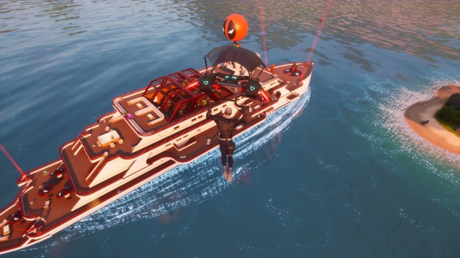 deadpool yacht