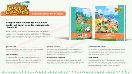 Animal Crossing New Horizons : Guide Compagnon Officiel retardé