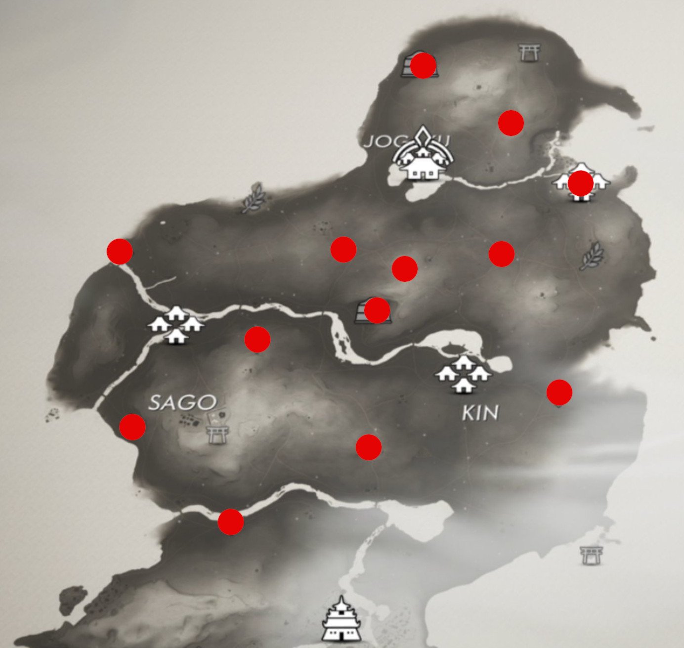 Camps Mongols Ghost of Tsushima Où trouver les zones occupées ? Millenium
