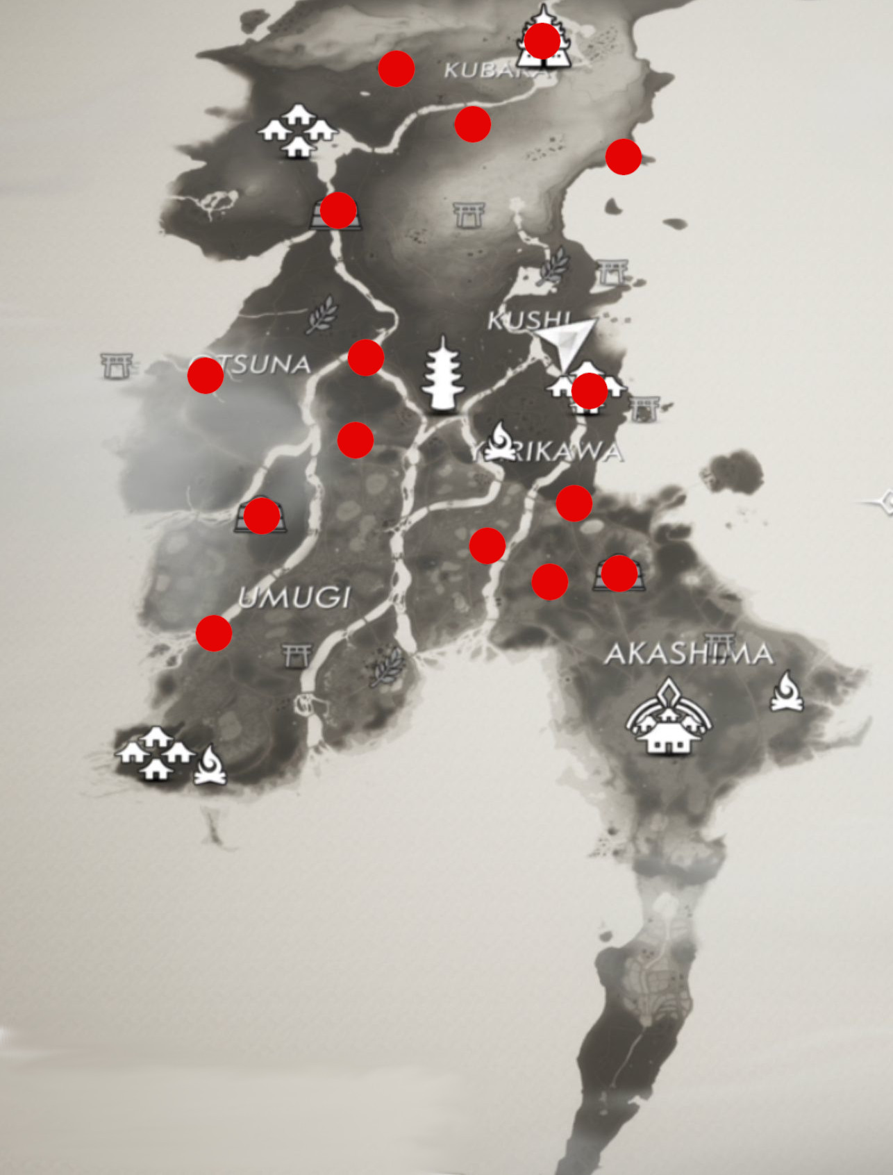 Camps Mongols Ghost of Tsushima Où trouver les zones occupées ? Millenium