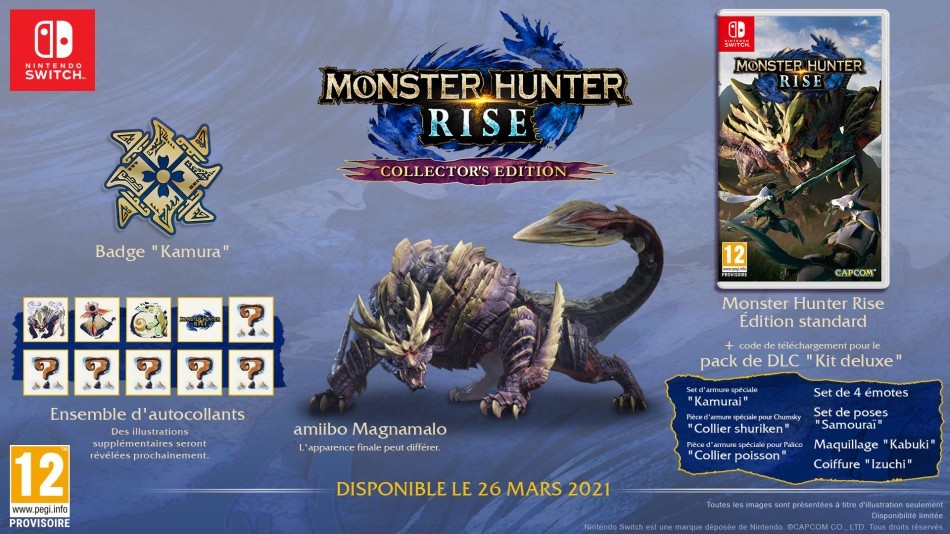monster hunter rise collectors edition
