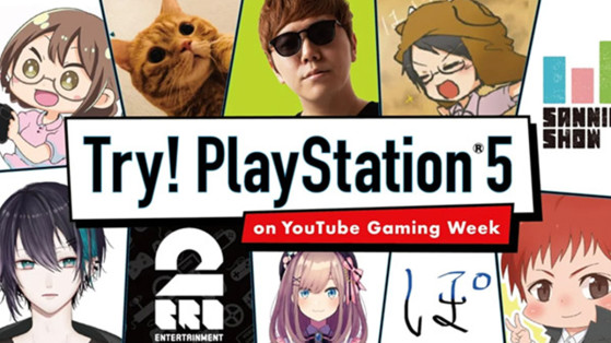 PS5 : Des lives de jeux dès dimanche sur Youtube au Japon