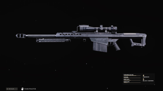 Quelle est la meilleure classe pour le M82 sur Black Ops Cold War ?