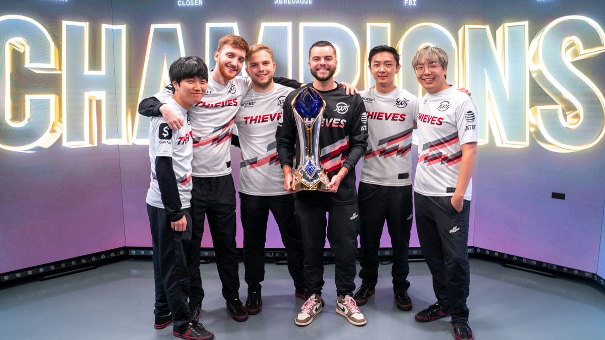 LoL：100 Thieves，世界賽第一支北美種子隊，隊中沒有一個美國人