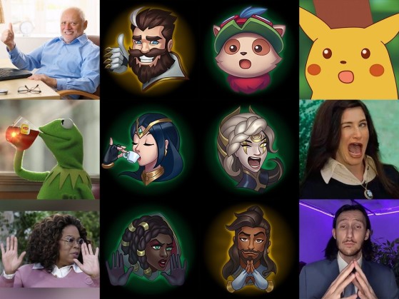 Les futurs emojis et leurs memes associés - League of Legends
