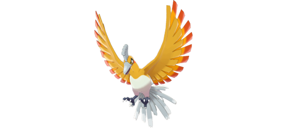 Ho-Oh en forme chromatique - Pokémon Diamant Étincelant et Perle Scintillante