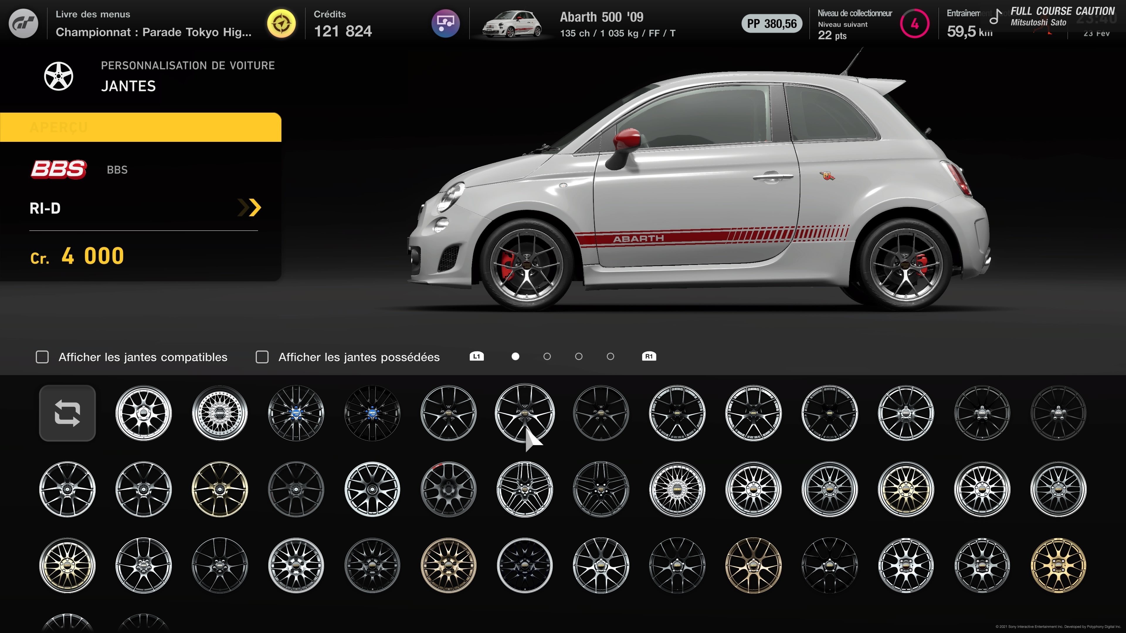 Liste voitures Gran Turismo 7 Le garage complet de ce nouvel épisode Millenium