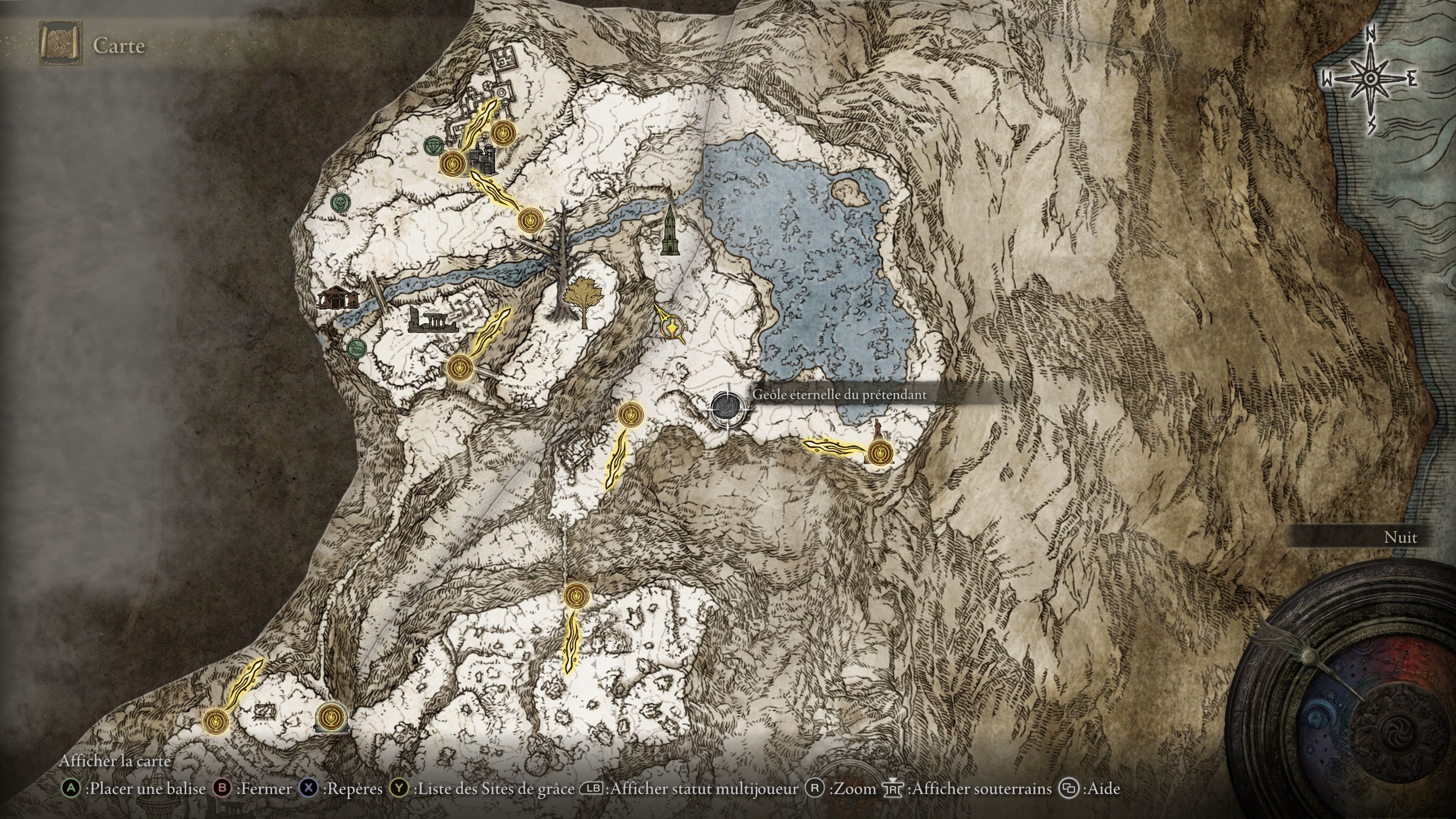 Vyke Elden Ring Position, Lance de guerre et fruit des doigts Millenium