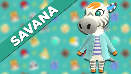 Savana Animal Crossing New Horizons : tout savoir sur cet habitant