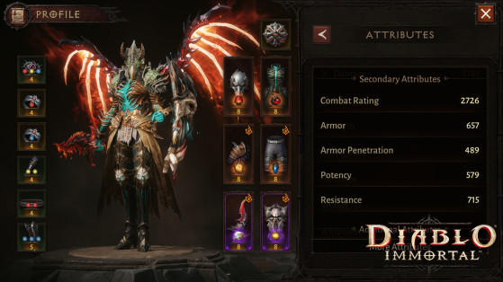 Naecabon, a few days before finishing his farming.  - Diablo Immortal