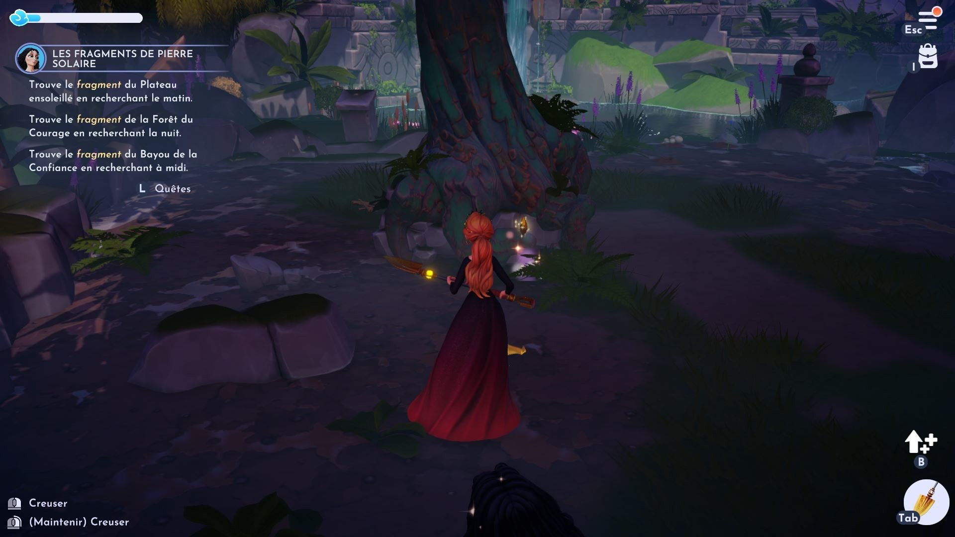 Mère Gothel Disney Dreamlight Valley Fragment, Parchemin... Compléter toutes les quêtes