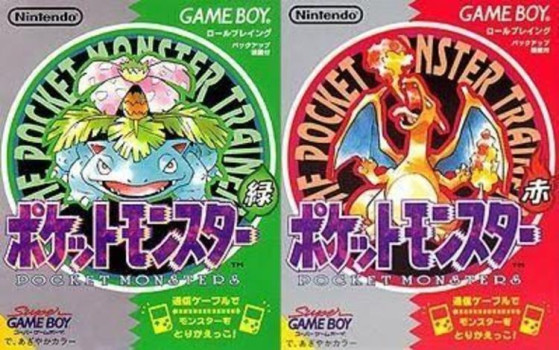 Pokémon versions Vert & Rouge - Pokémon Écarlate et Violet