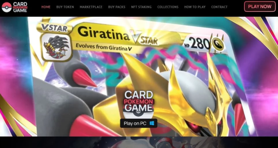Capture d'écran du site en question - Pokémon Écarlate et Violet