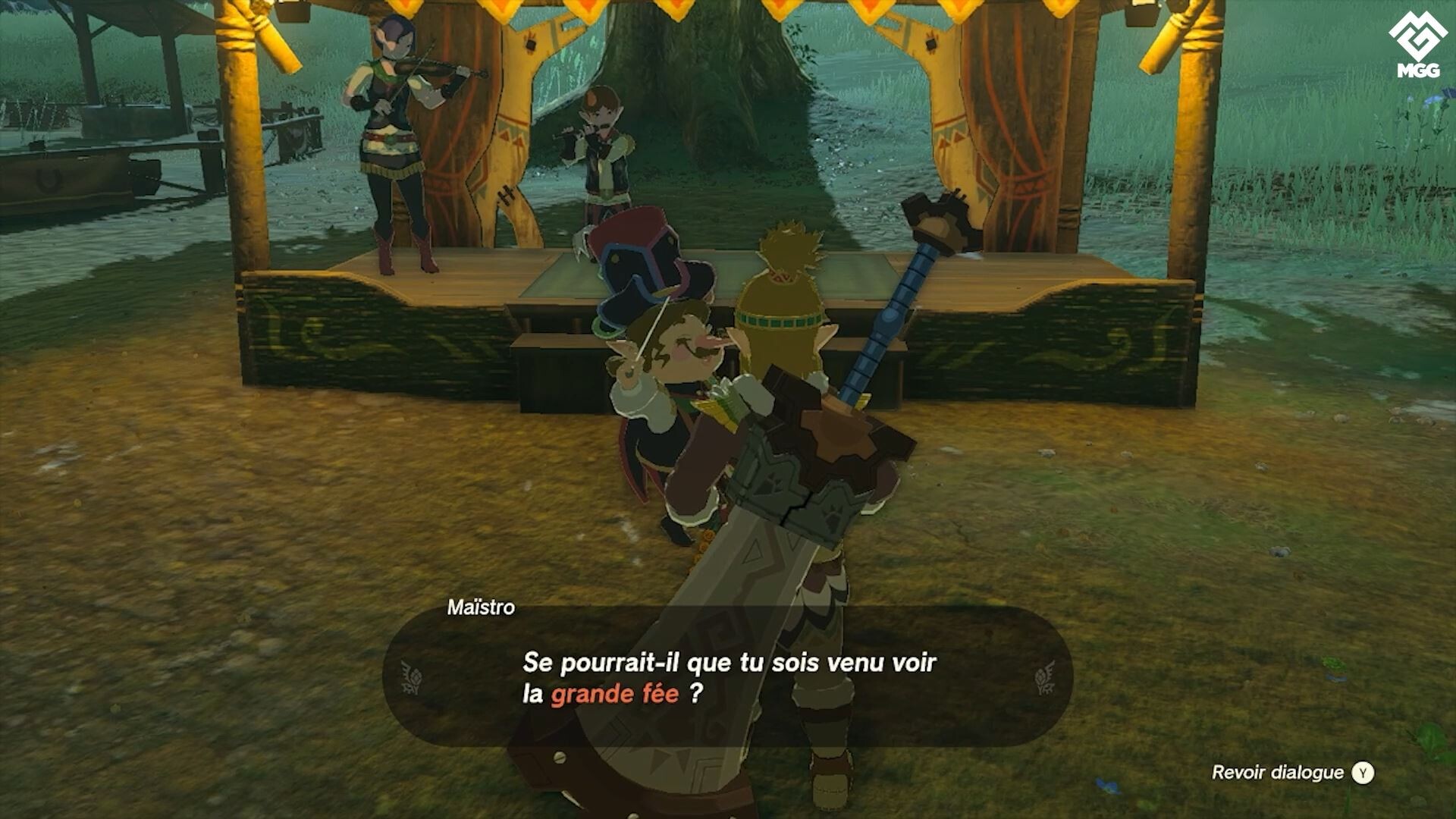 Sérénade pour Cotura Zelda Tears of the Kingdom Où trouver Nambour et