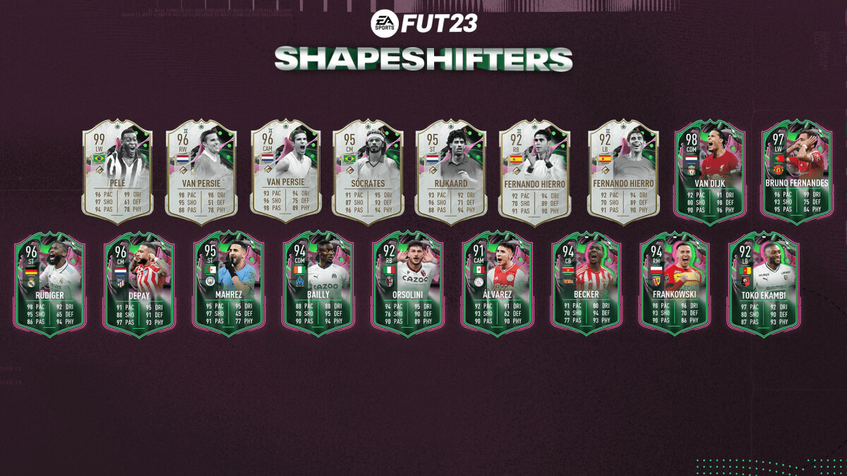 FIFA 23: シェイプシフターズのナンバー 2 チームにはエトーとガリンシャが参加可能